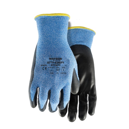 Stinger Fine Gauge Cut 3 Pu Glove - Medium PR
